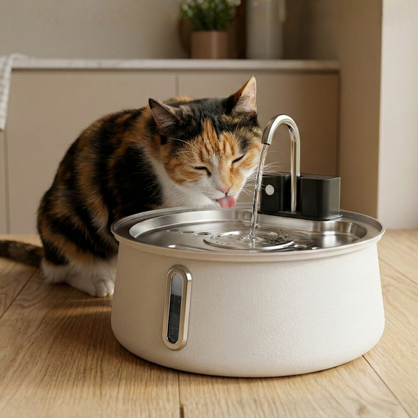 Purr-fect Wireless Cat Fountain